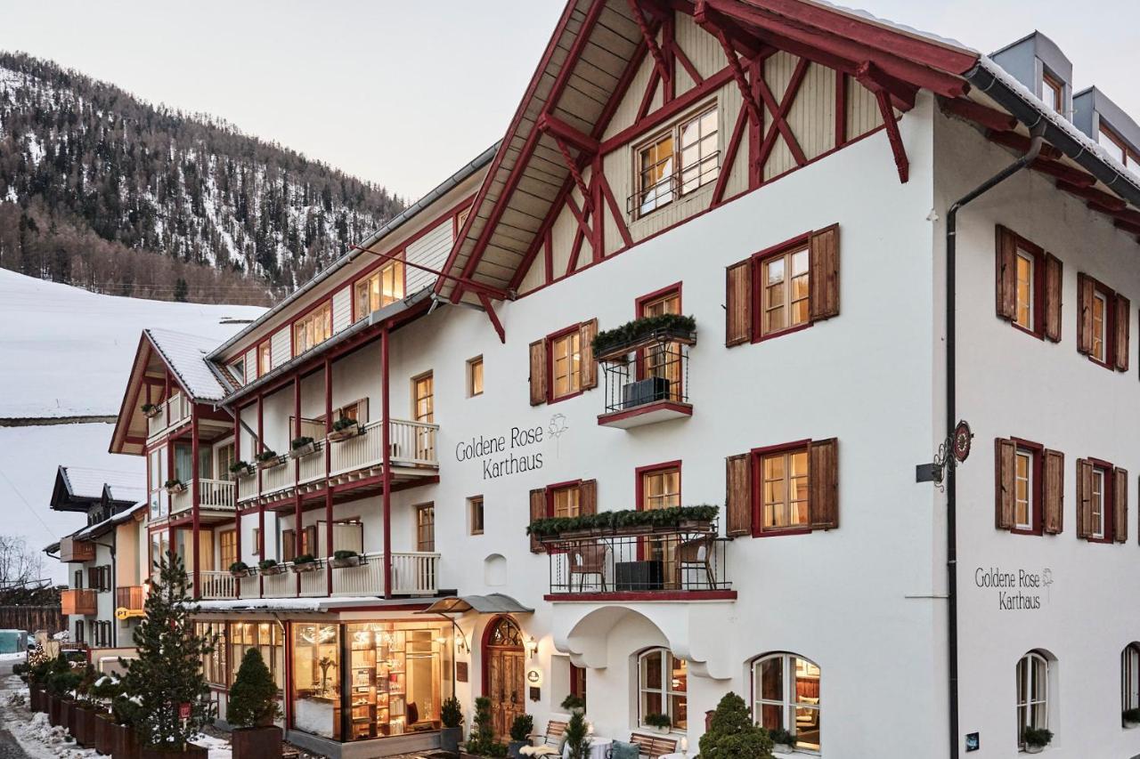 Goldene Rose Karthaus a member of Small Luxury Hotels Senales/Schnals Exterior foto